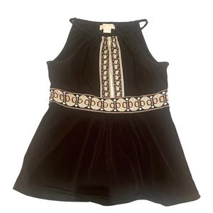 Michael Kors Empire Waist Sleeveless Blouse